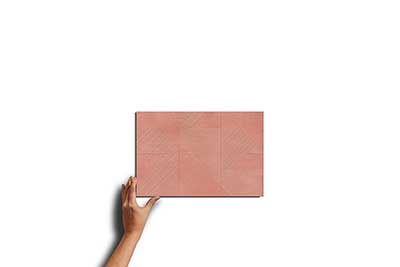 perini pink decor ceramic wall