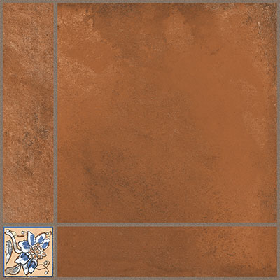cotto bronze ceramic floor