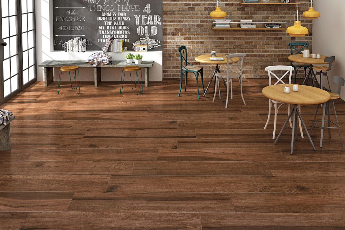 wenge oscuro  Commercial tile