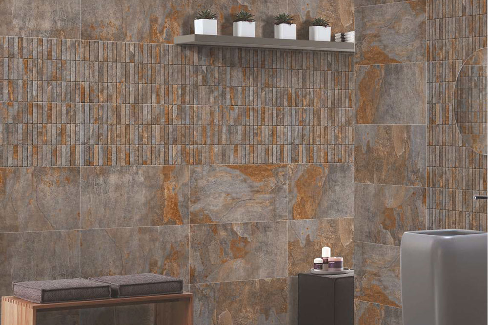 Multi Tile Design Buy SLATE MULTI Tile | Ceramic wall - Nitco Tiles & Marble