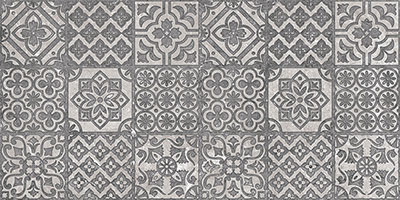 Iltas Grey DecorGlazed Vitrified Tiles