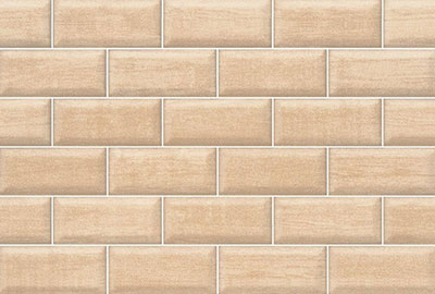Brick Wood BeigeCeramic wall